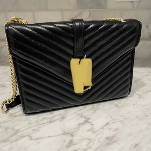 Black Quilted Bag